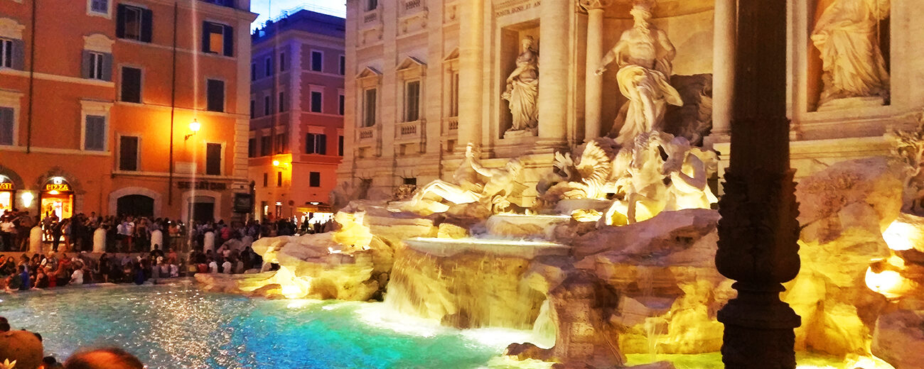 The Trevi Fountain. Rome