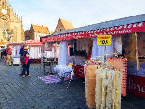 Nuremberg, Germany, Hauptmarkt marketplace