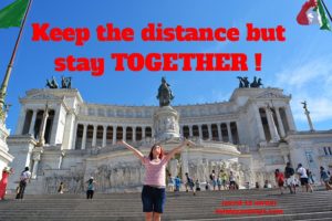 Keep the distance but stay TOGETHER! HOLIDAYANDTRIPS.COM