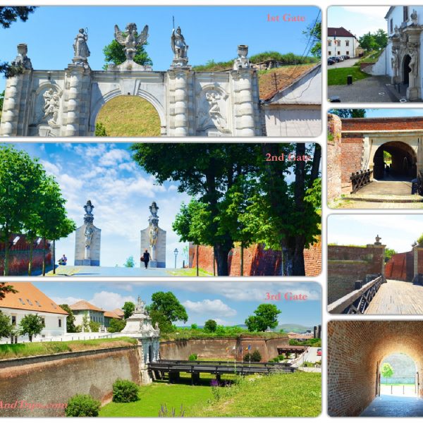 The gates of the Alba Carolina